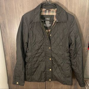 L.L. Bean Quilted Riding Jacket